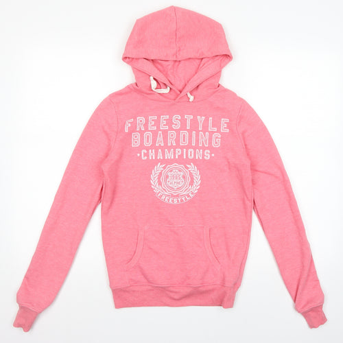 Newlook Womens Pink   Pullover Hoodie Size 10