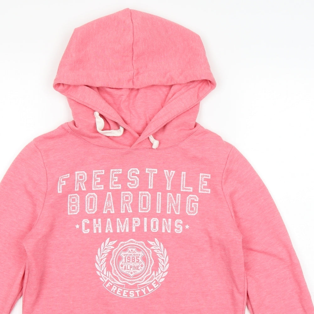 Newlook Womens Pink   Pullover Hoodie Size 10