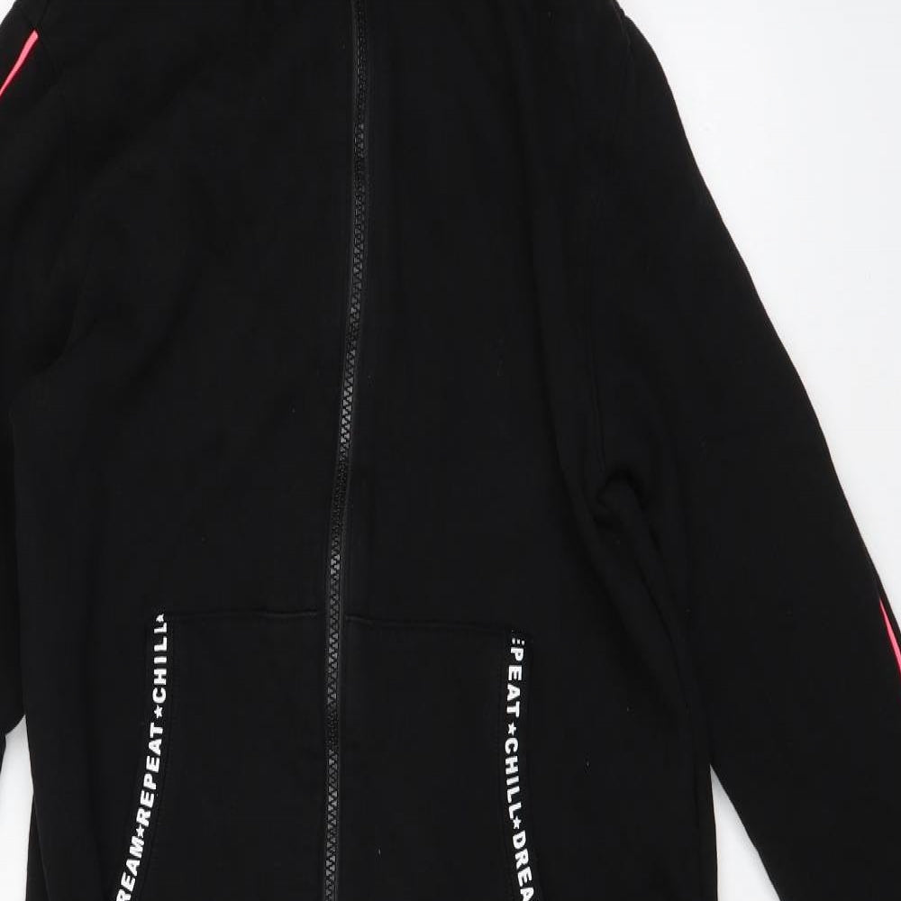 NEXT Girls Black Solid   One Piece Size 11 Years