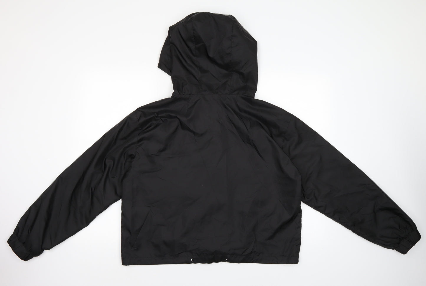Primark Womens Black   Windbreaker Jacket Size 14