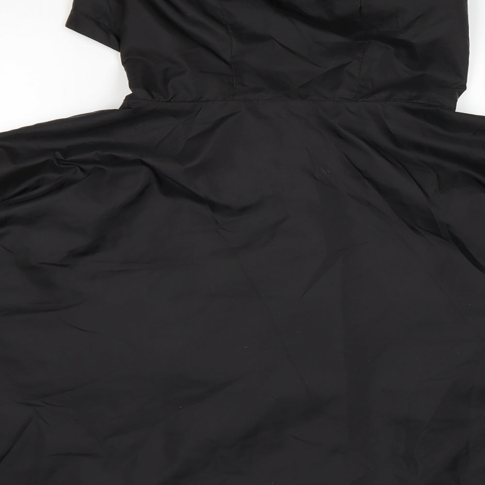Primark Womens Black   Windbreaker Jacket Size 14