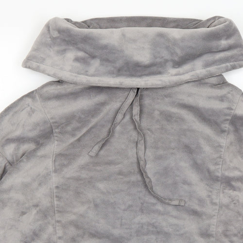 F&F Womens Grey   Pullover Sweatshirt Size 8  - Soft Lounge Top