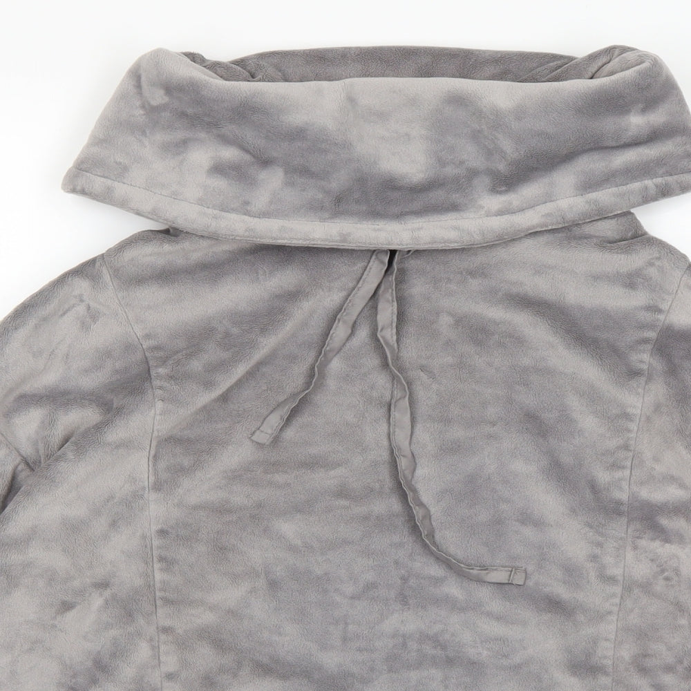 F&F Womens Grey   Pullover Sweatshirt Size 8  - Soft Lounge Top