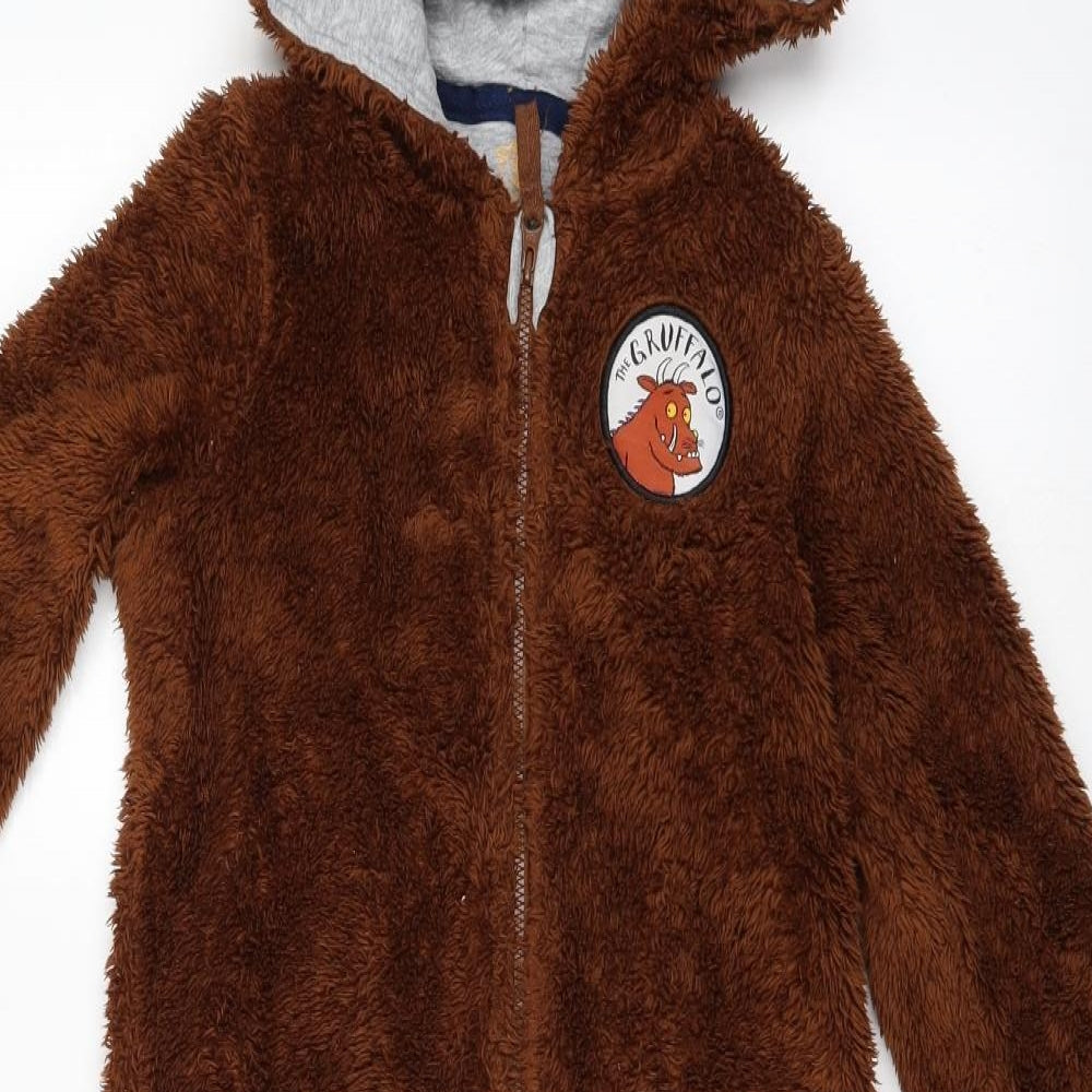 Marks and Spencer Boys Brown Solid   One Piece Size 5-6 Years  - The Gruffalo