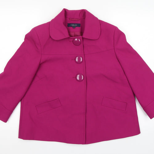 Debenhams Womens Purple   Jacket Blazer Size 16