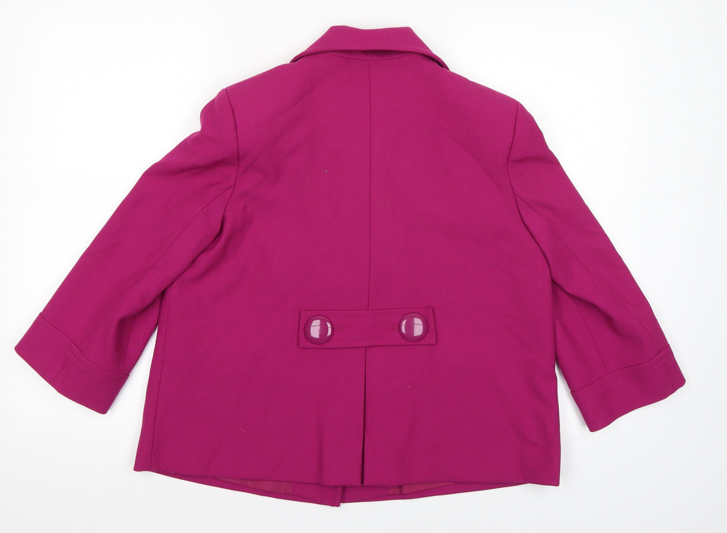 Debenhams Womens Purple   Jacket Blazer Size 16