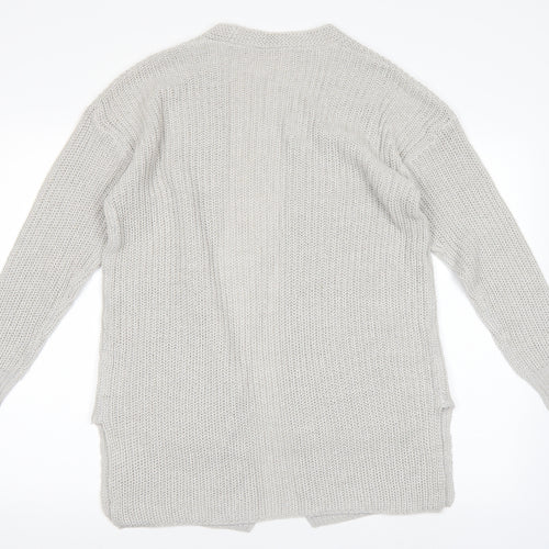 Board Angels Womens Grey   Cardigan Jumper Size 12