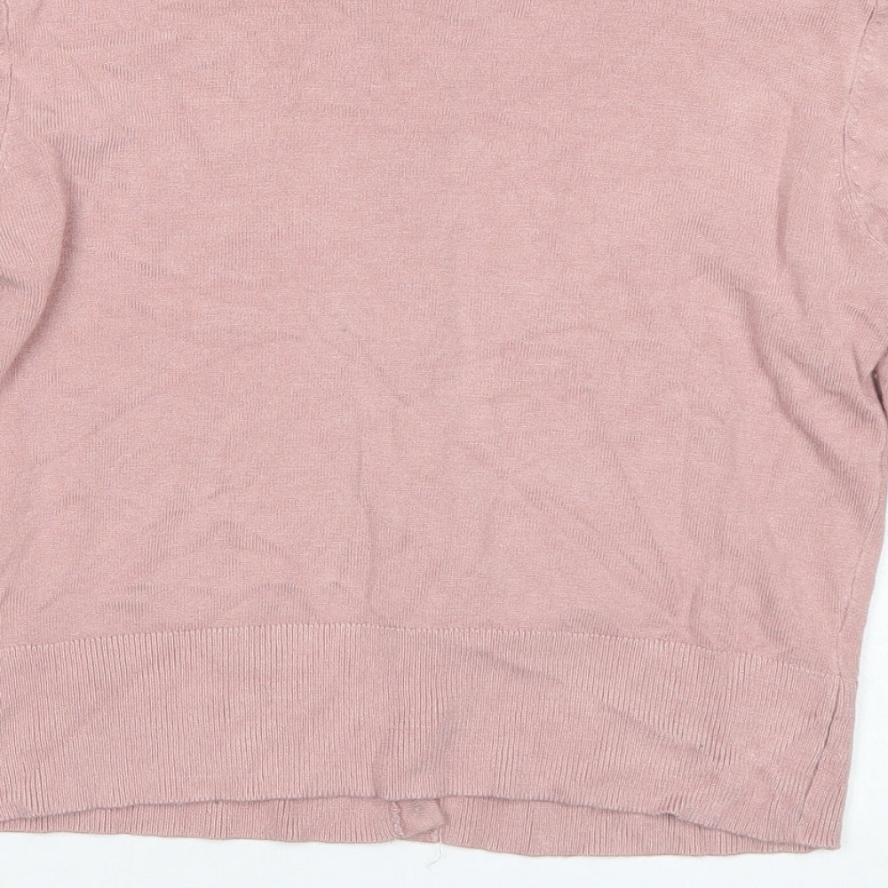 Primark Womens Pink   Cardigan Jumper Size 10