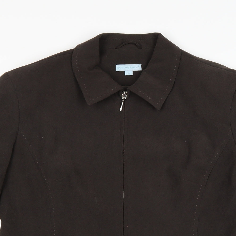 Atmosphere Womens Brown   Jacket  Size 14