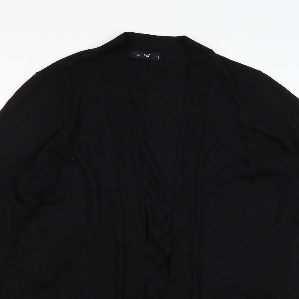 F&F Womens Black   Cardigan Jumper Size 16