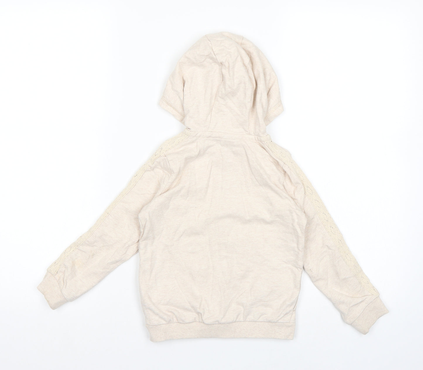 TU Girls Beige   Full Zip Hoodie Size 3-4 Years