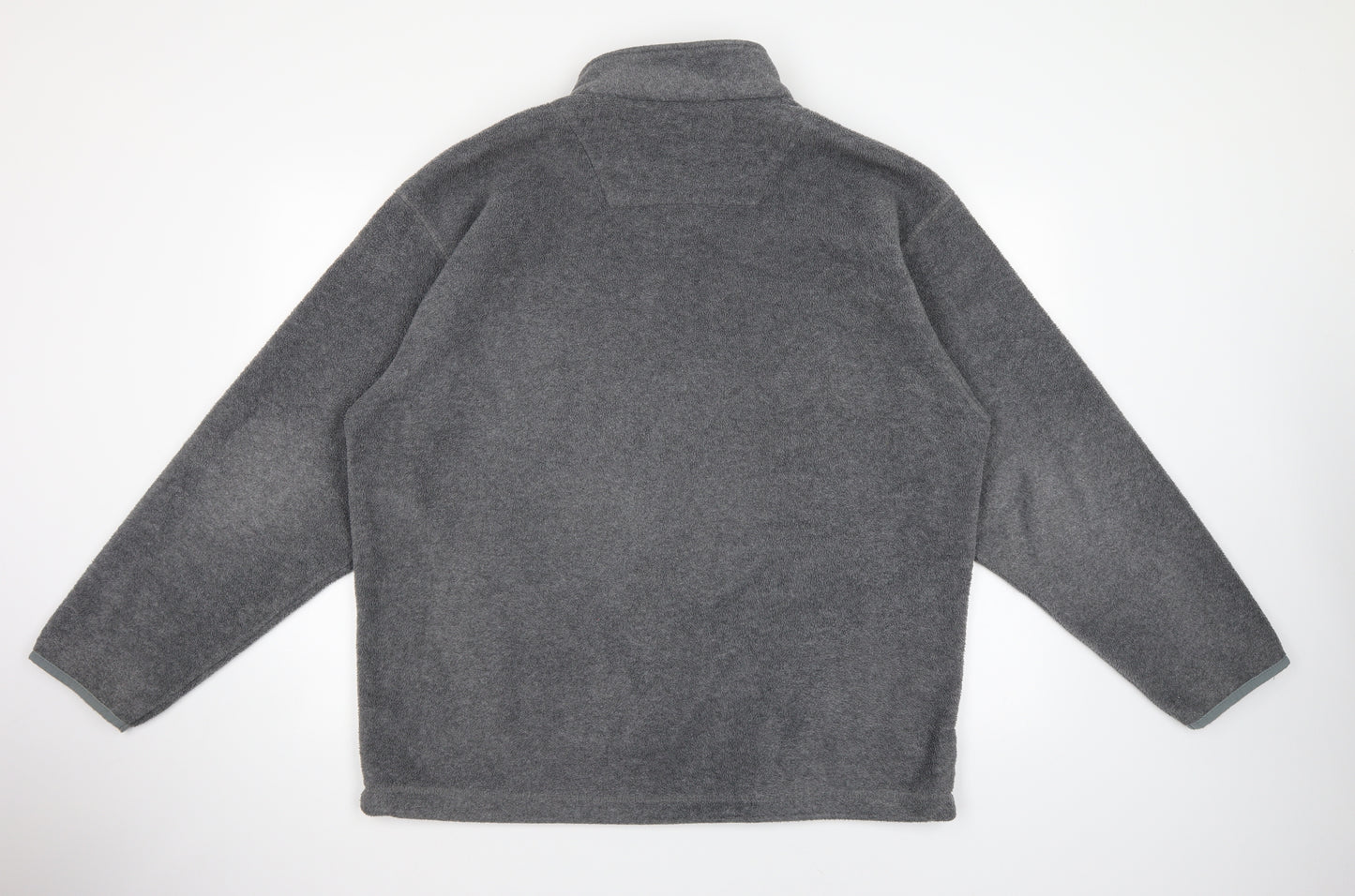 Marks and Spencer Mens Grey  Fleece Full Zip Sweatshirt Size L