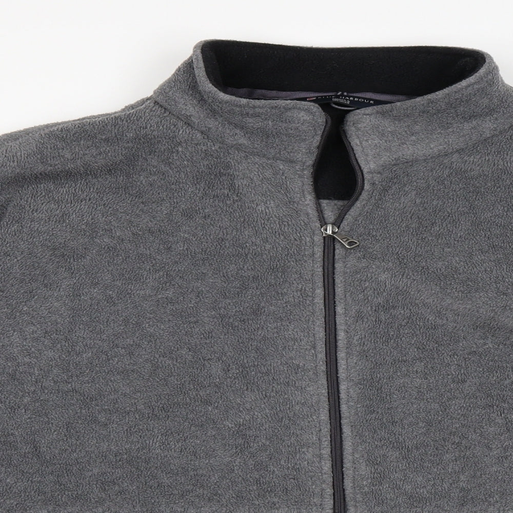Marks and Spencer Mens Grey  Fleece Full Zip Sweatshirt Size L