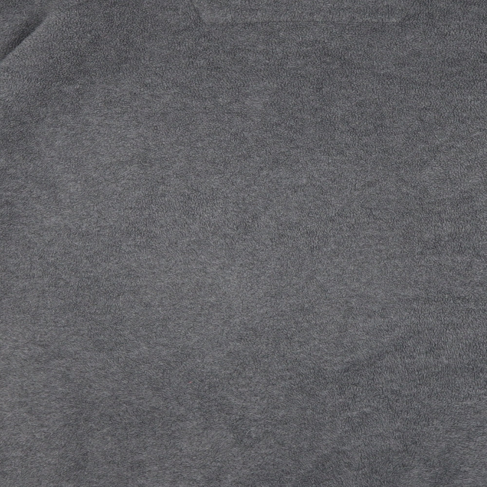 Marks and Spencer Mens Grey  Fleece Full Zip Sweatshirt Size L