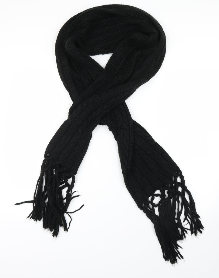 Preworn Unisex Black    Scarf