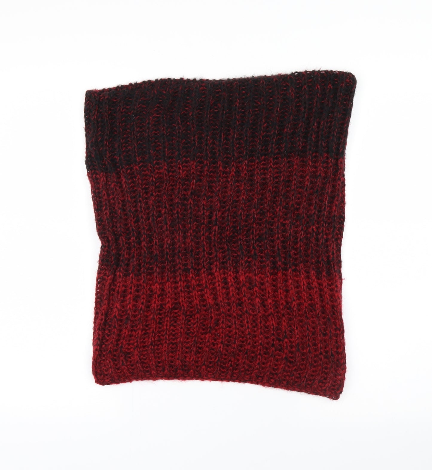 Preworn Unisex Red Striped   Scarf