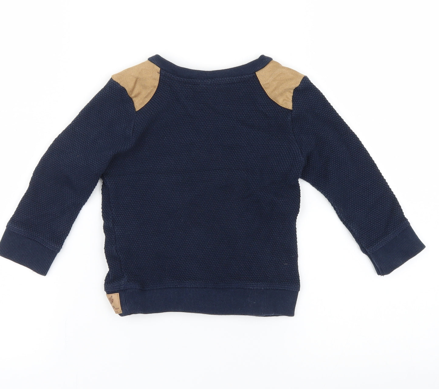 F&F Boys Blue   Pullover Jumper Size 12-18 Months