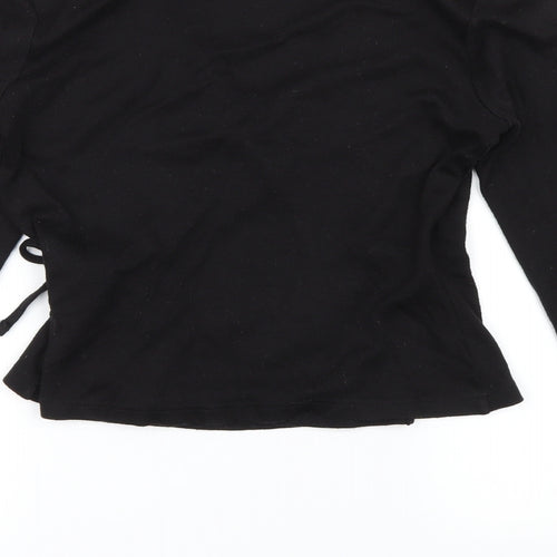 River Island Womens Black   Cardigan Jumper Size S  - cropped cardigan