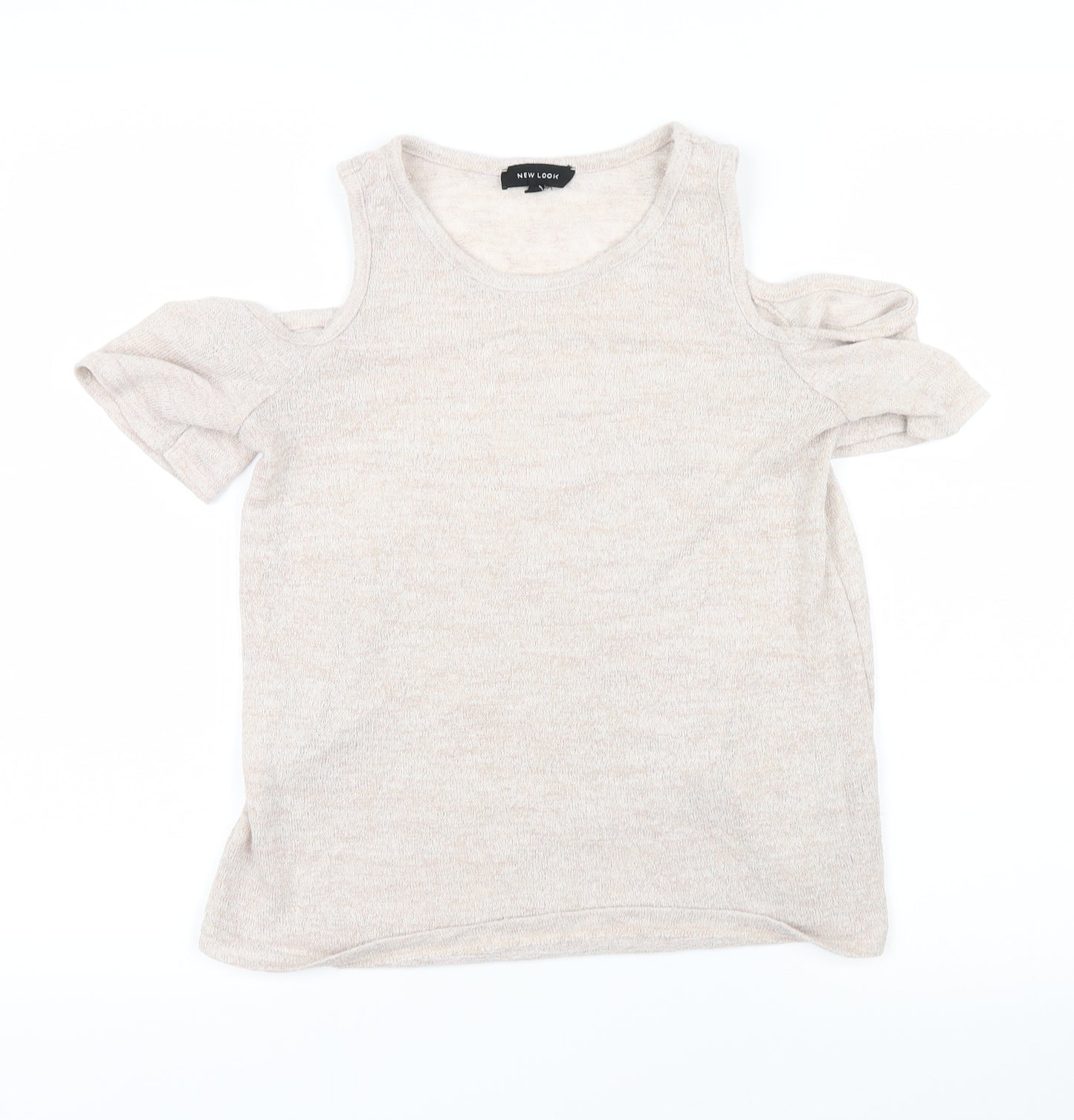 New Look Womens Pink   Basic Tank Size 8  - tank top with sleeves
