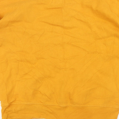 NEXT Womens Yellow   Pullover Sweatshirt Size 6