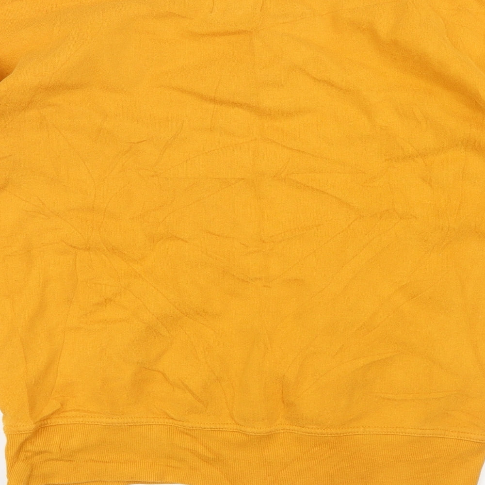 NEXT Womens Yellow   Pullover Sweatshirt Size 6