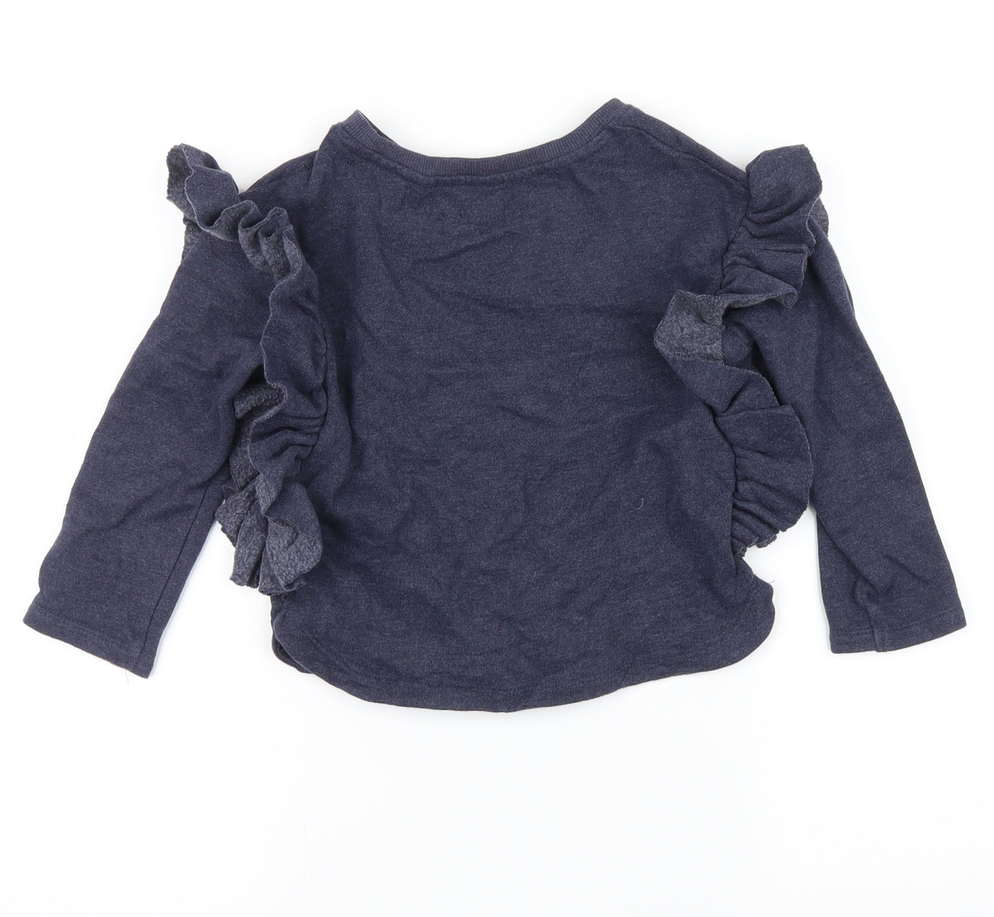 NEXT Girls Blue   Pullover Sweatshirt Size 5 Years  - super
