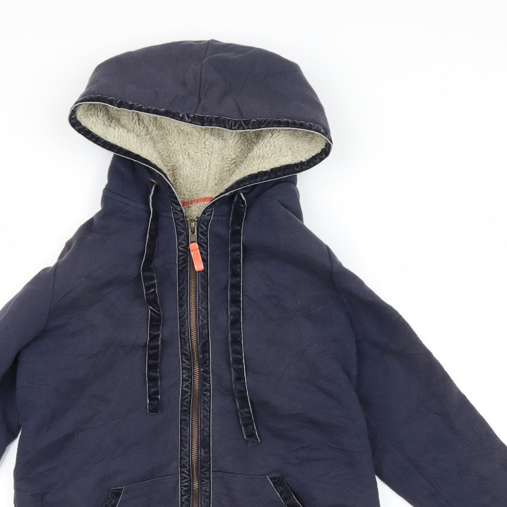 Boden Womens Blue   Full Zip Hoodie Size 10