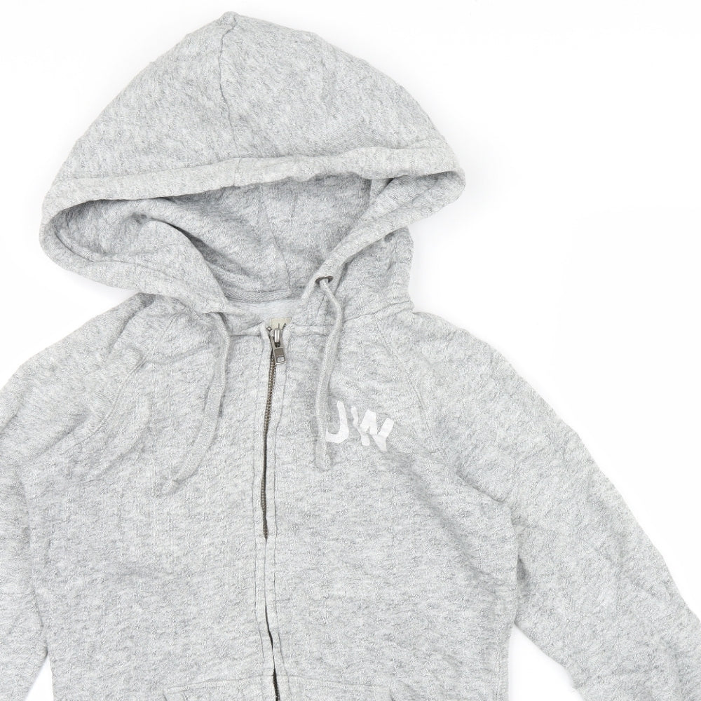 jack willis Womens Grey   Full Zip Hoodie Size 8