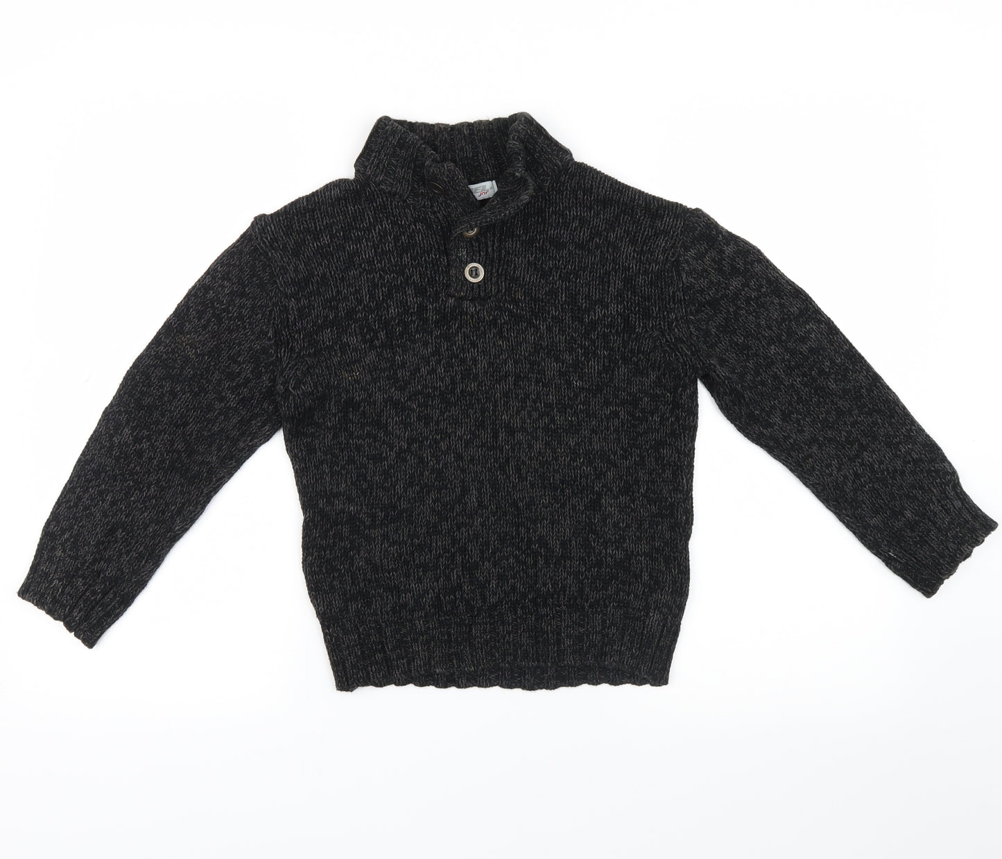 rebel jr Boys Brown   Pullover Jumper Size 5-6 Years