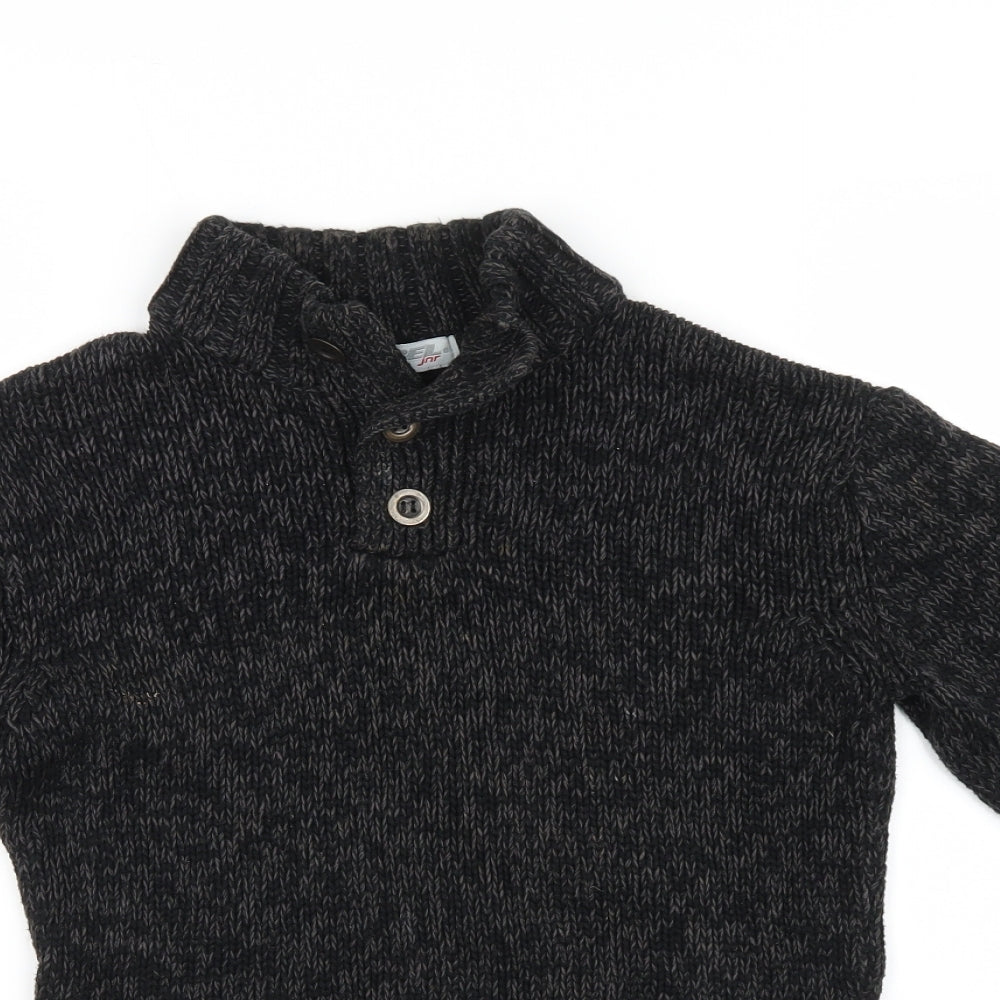 rebel jr Boys Brown   Pullover Jumper Size 5-6 Years
