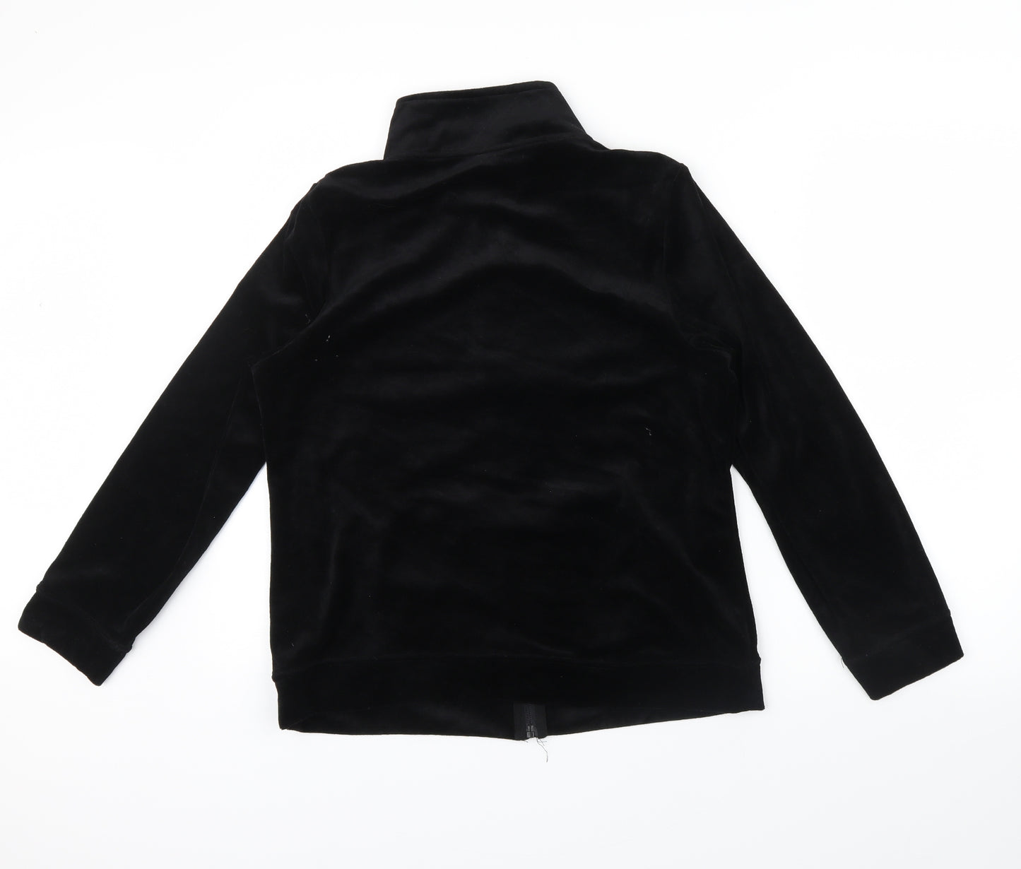 BM Essentials Womens Black   Full Zip Sweatshirt Size S