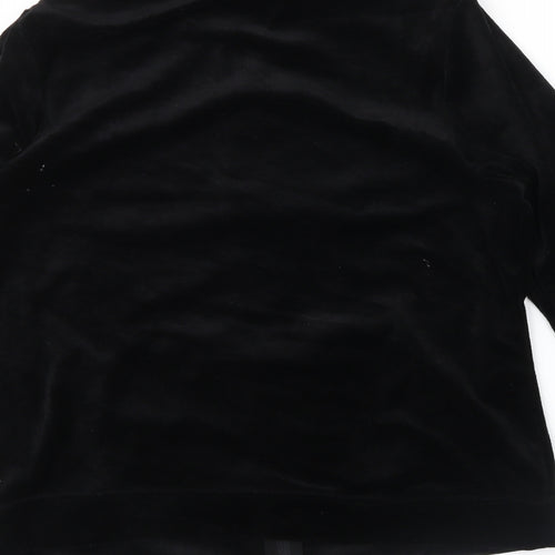 BM Essentials Womens Black   Full Zip Sweatshirt Size S