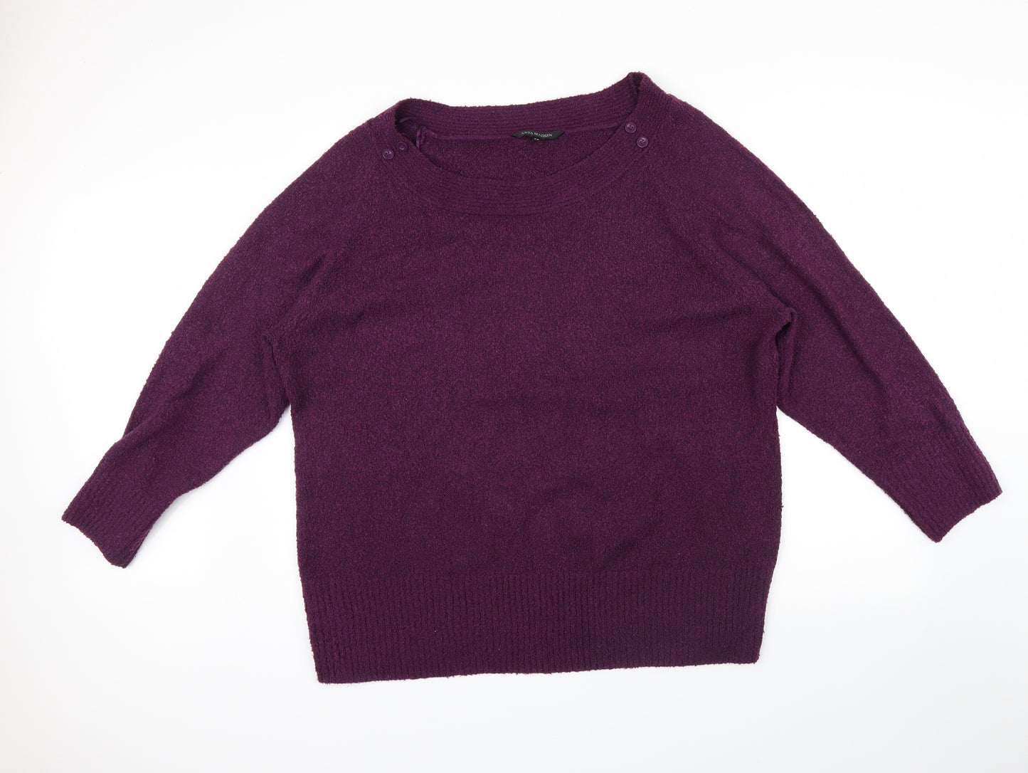 Anya Madsen Womens Purple   Pullover Jumper Size 28