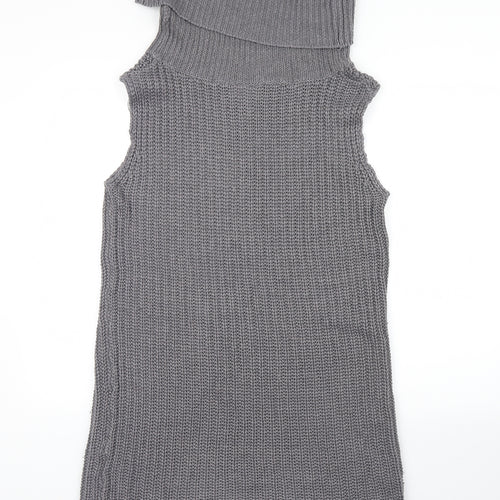 lottie loves Womens Grey   Jacket Poncho Size 12