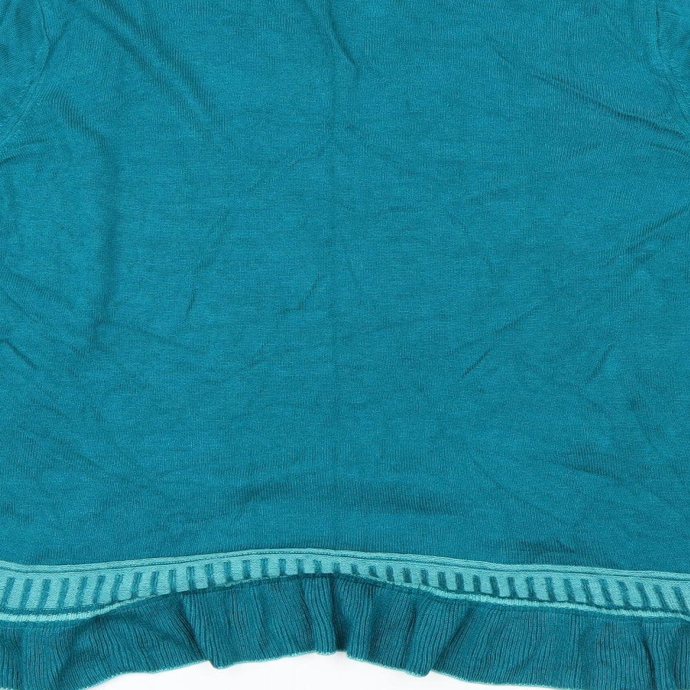 Per Una Womens Green   Cardigan Jumper Size 20