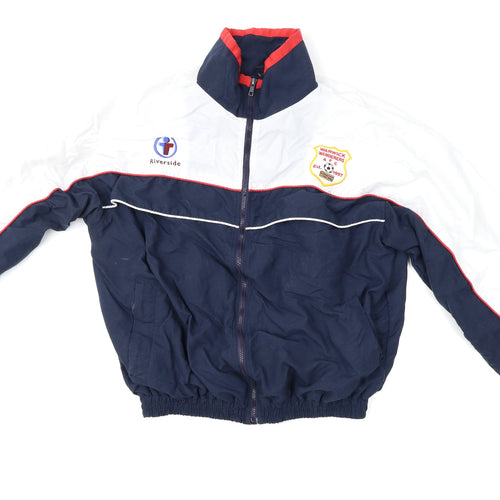 Warwick Wanders Mens Blue   Jacket  Size M  - Football