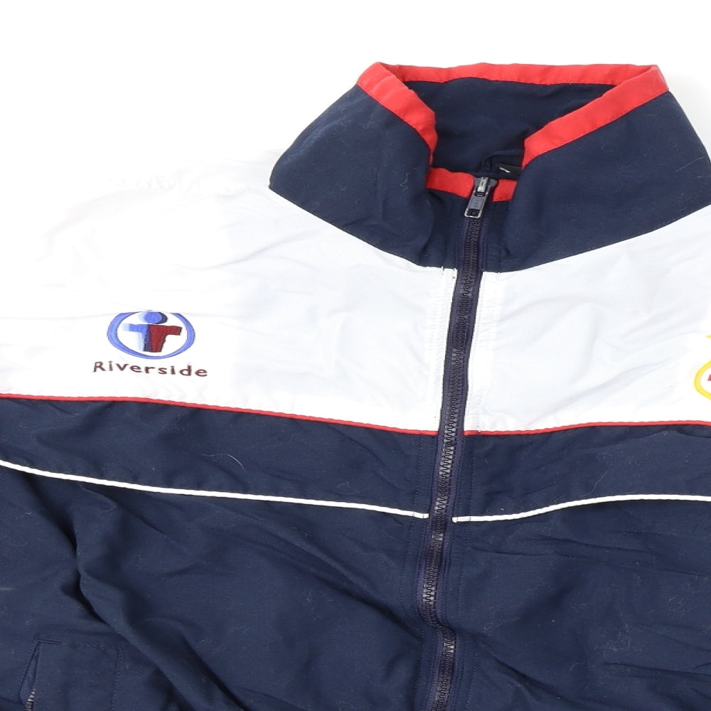 Warwick Wanders Mens Blue   Jacket  Size M  - Football