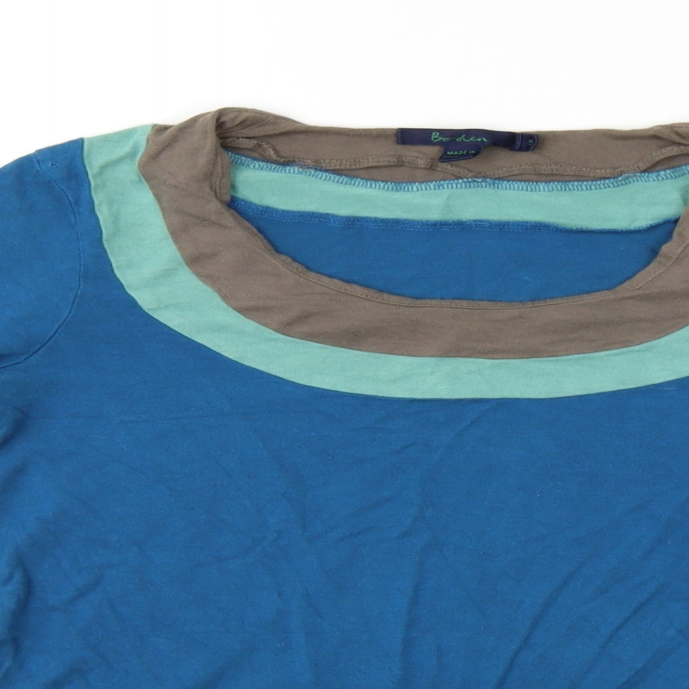 Bodens Womens Blue   Basic T-Shirt Size 12