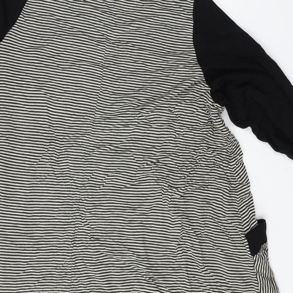 Yours Womens White Striped  A-Line  Size 24
