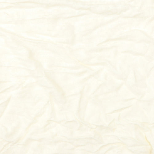 Classic Womens White   Basic T-Shirt Size 16