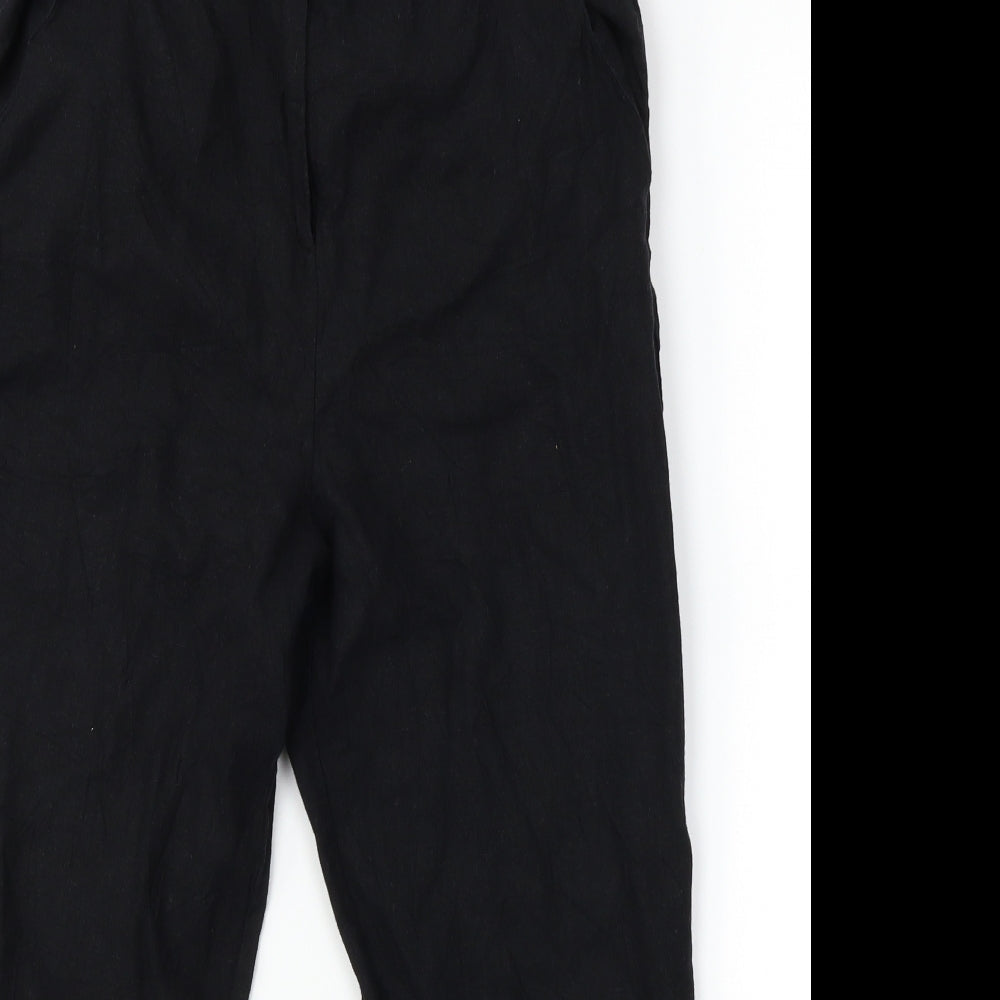 ASOS Womens Black   Chino Trousers Size 10 L24 in