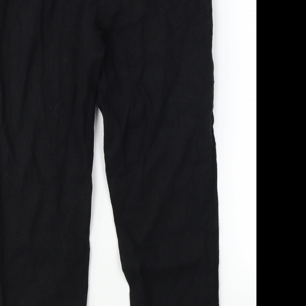 ASOS Womens Black   Chino Trousers Size 10 L24 in