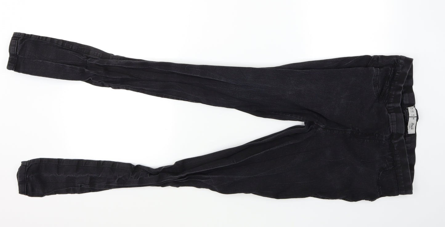 Primark Womens Black   Skinny Jeans Size 16 L30 in