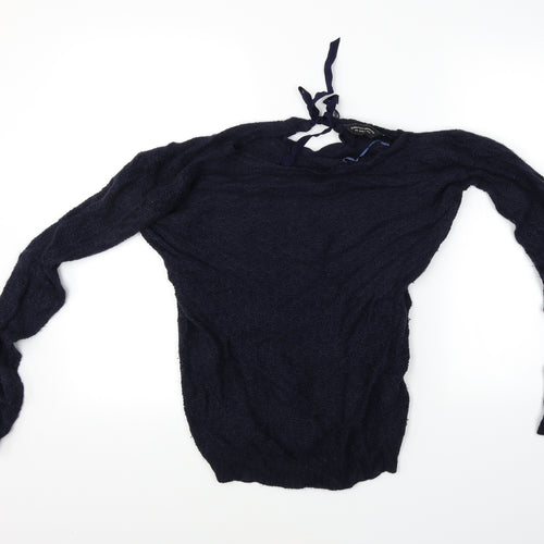 Dorothy Perkins Womens Blue   Pullover Jumper Size 6