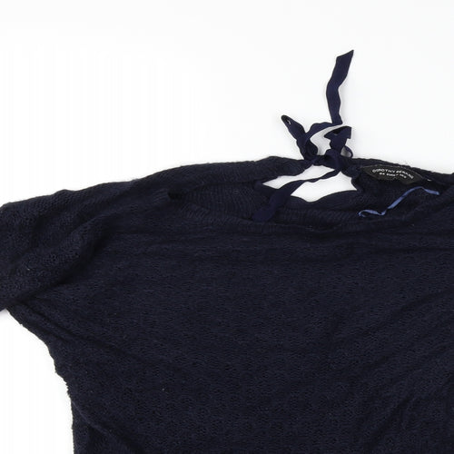 Dorothy Perkins Womens Blue   Pullover Jumper Size 6