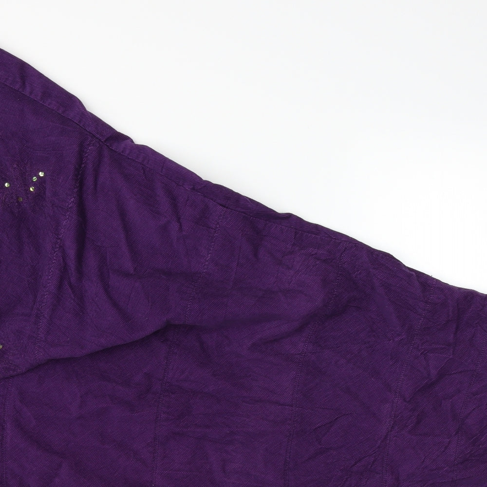 Cherokee Womens Purple   A-Line Skirt Size 14