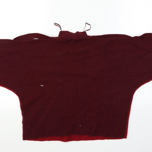 M&S Womens Red   Pullover Jumper Size 8  - Cropped