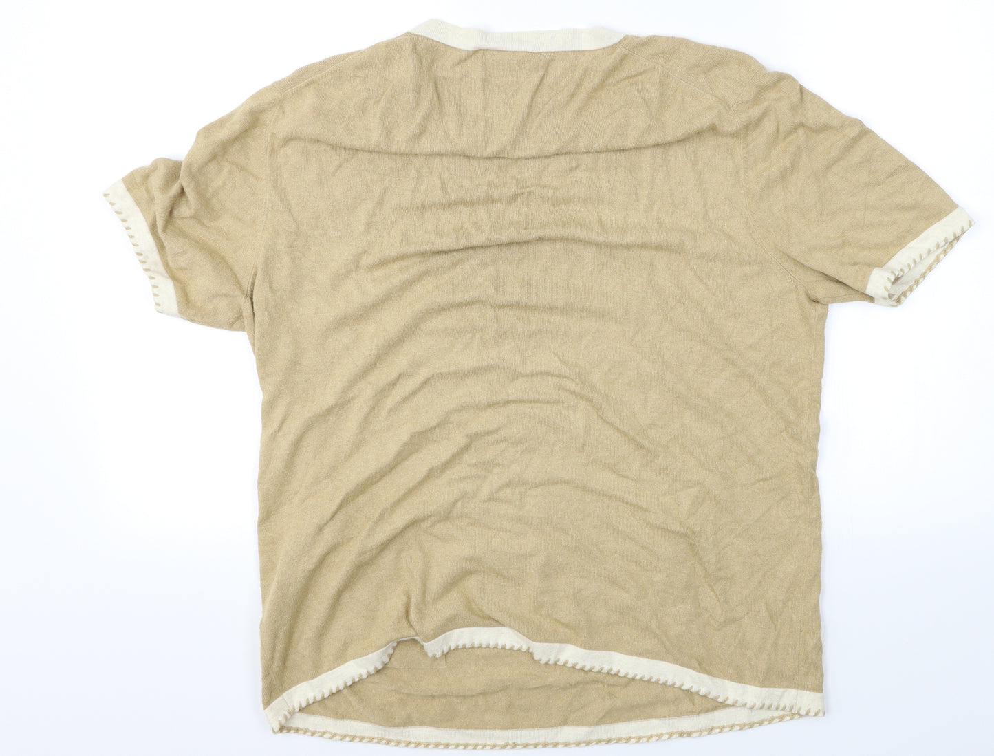 Gerry Weber Womens Beige   Basic T-Shirt Size 18