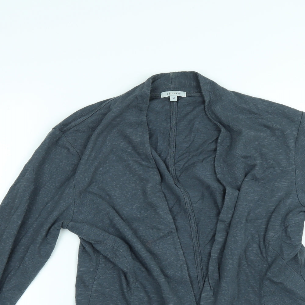Jigsaw Womens Grey   Cardigan Jumper Size M