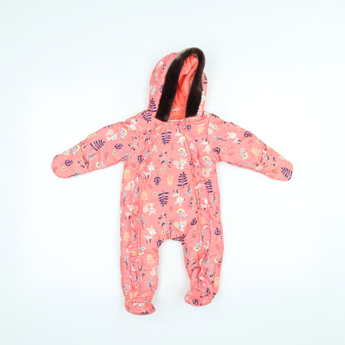 M&Co Baby Pink   Coverall One-Piece Size 3-6 Months